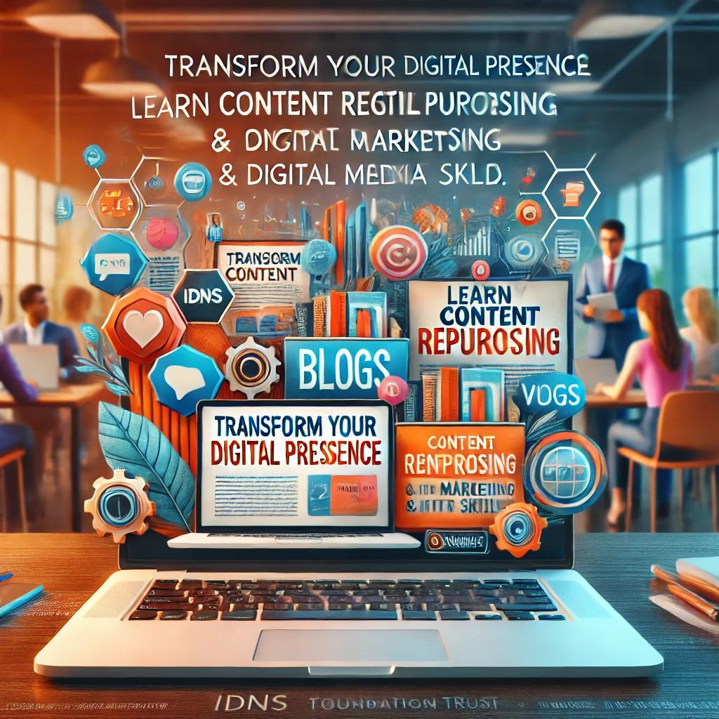 Enhance Digital Presence using Website Content Repurposing program